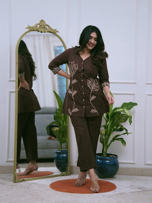 Kurta Beat the heat with our new summer cord set